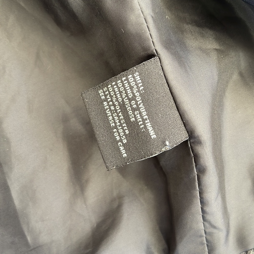 Cropped Leather Jacket - image 4